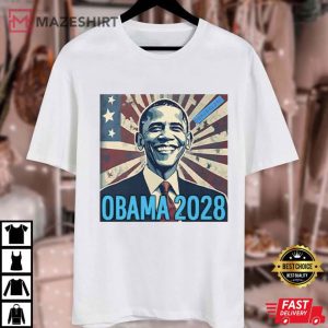 Obama 2028 United States Presidential Election T Shirt (4)