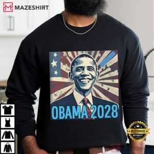 Obama 2028 United States Presidential Election T Shirt (3)