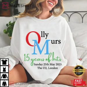 Olly Murs 15 Years Of Hit Concert Tour Music Trendy T Shirt (7)