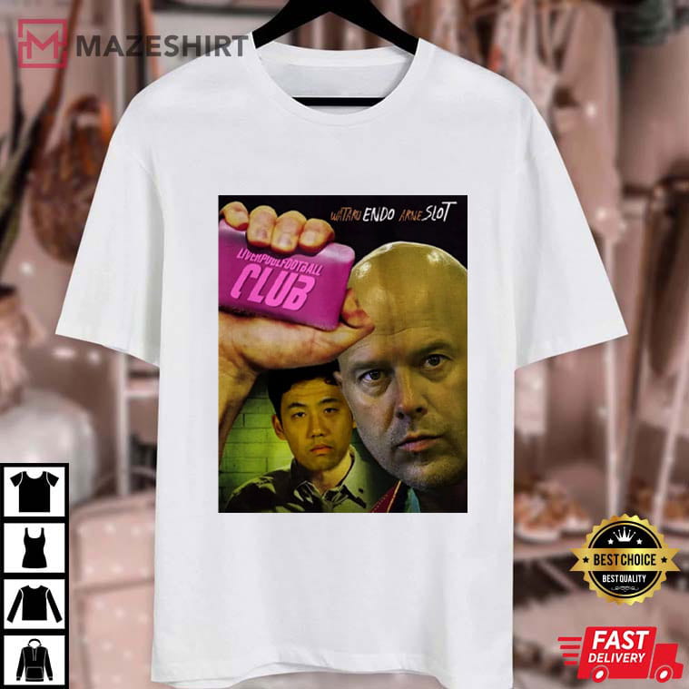 Arne Slot And Wataru Endo Liverpool FC Fight Club T-Shirt Arne Slot And Wataru Endo Liverpool FC Fight Club T-Shirt