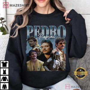 Limited Pedro Pascal 90s Movies Vintage Bootleg T Shirt (3)