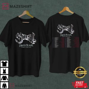 Ghost Skeletour World Tour Rock 2025 Fan Gift T Shirt (1)