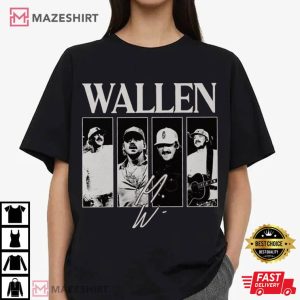 Vintage Morgan Wallen Country Music Tour Western T Shirt (1)