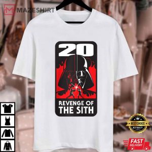 Star Wars Revenge Of The Sith 20th Anniversary Final Fight T Shirt (2)