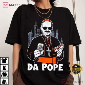 Da Pope From America Chicago Pope Leo XIV Old Style T Shirt (3)