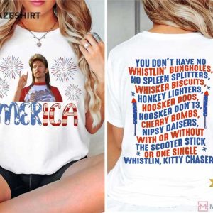 Joe Dirt Merica 4th Of July USA Funny T-Shirt