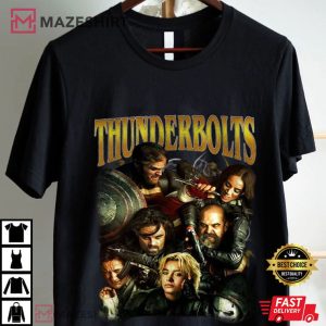 Retro 90s Thunderbolts Marvel Movie Fan Gift T Shirt (1)