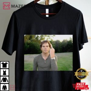Dexter Morgan Middle Finger Funny Meme T Shirt (4)