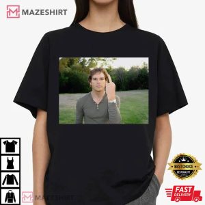 Dexter Morgan Middle Finger Funny Meme T Shirt (2)