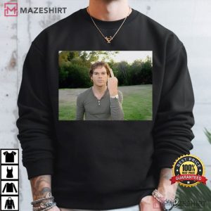 Dexter Morgan Middle Finger Funny Meme T Shirt (3)
