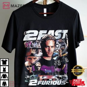 The 2 Fast 2 Furious Paul Walker Fan Gift T Shirt (1)
