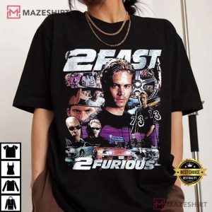 The 2 Fast 2 Furious Paul Walker Fan Gift T Shirt (3)