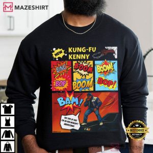Kendrick Lamar Comic Book Peekaboo Lyrics GNX Hip Hop T Shirt (4)