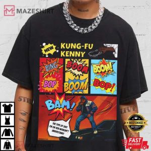 Kendrick Lamar Comic Book Peekaboo Lyrics GNX Hip Hop T Shirt (3)
