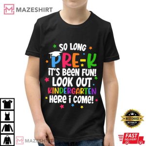 So Long Pre K Kindergarten Preschool Graduate Teacher T Shirt (3)