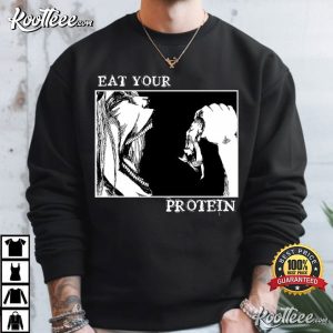 Attack On Titan Eat Your Protein Japanese Anime T Shirt (4)