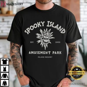 Spooky Island Skull Halloween Scooby Doo Movie T Shirt (3)