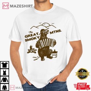 The Great Smoky Mountains Smokey Appalachian Trail T Shirt (1)