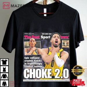 Tyrese Haliburton Reggie Miller Choke 2.0 Basketball T Shirt (1)