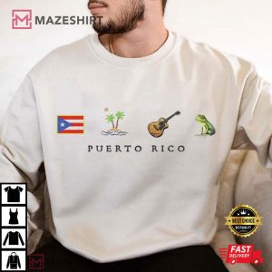 Puerto Rico Palm Tree Summer Vacation Family Trip T Shirt (4)