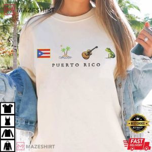 Puerto Rico Palm Tree Summer Vacation Family Trip T Shirt (2)