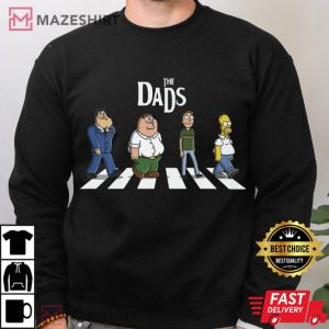 The Dads American Dad The Beatles Abbey Road T Shirt (4)