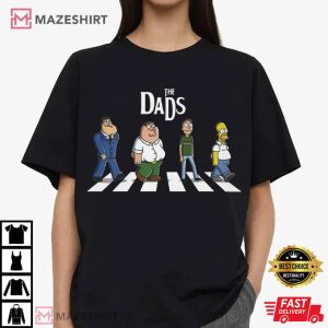 The Dads American Dad The Beatles Abbey Road T Shirt (3)