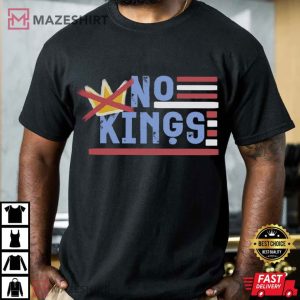 Anti Trump No Kings In America Democracy Political T Shirt (3)