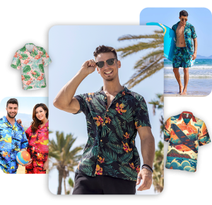 Customized hawaiian shirts