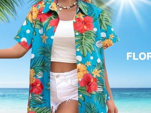 hawaiian womens shirts​
