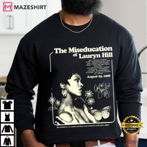 The Miseducation Of Lauryn Hill Retro Hip Hop Music T Shirt (3)