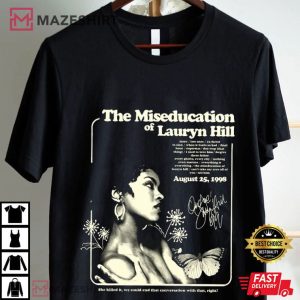 The Miseducation Of Lauryn Hill Retro Hip Hop Music T Shirt (1)
