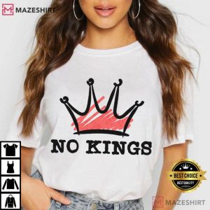 No Kings Anti Trump Protest Resistance June 14 T Shirt (4)