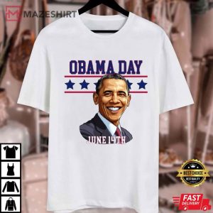 Obama Day June 14th Political Humor T Shirt (1)