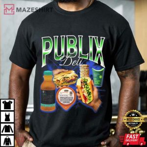Publix Deli Food Culture Sandwich And Drink Graphic T Shirt (2)