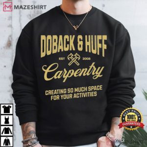 Step Brothers Movie Fictional Doback And Huff Carpentry T Shirt (6)