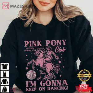 Pink Pony Club Western Princess Tour Music Comfort Color T Shirt (1)