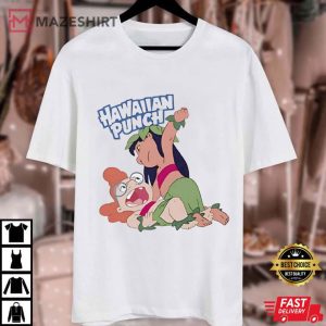 Hawaiian Punch Parody Lilo And Myrtle Cartoon Movie T Shirt (2)