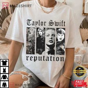 Taylor Swift Reputation Album Music Vintage T Shirt (3)