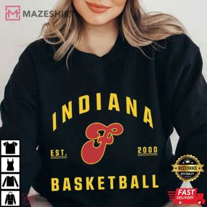 Indiana Fever Womens Basketball WNBA Est 2000 T Shirt (4)