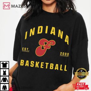 Indiana Fever Womens Basketball WNBA Est 2000 T Shirt (2)