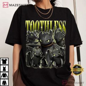 Toothless And Light Fury How To Train Your Dragon Comfort Colors T Shi