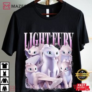Light Fury How To Train Your Dragon Movie Comfort Colors T Shirt (1)