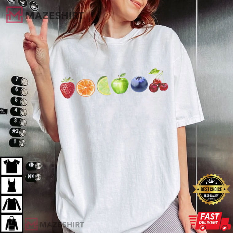 Fruity Y2K Pride Month Lesbian Gay Bisexual Trans Comfort Colors T-Shirt Fruity Y2K Pride Month Lesbian Gay Bisexual Trans Comfort Colors T-Shirt