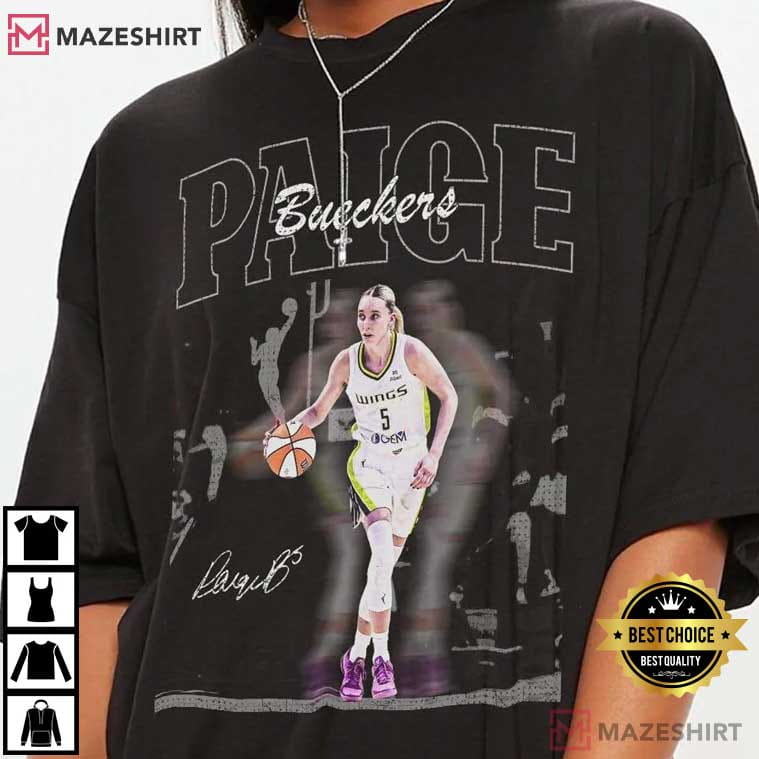 Paige Bueckers Basketball Retro UConn Huskies T-Shirt Paige Bueckers Basketball Retro UConn Huskies T-Shirt