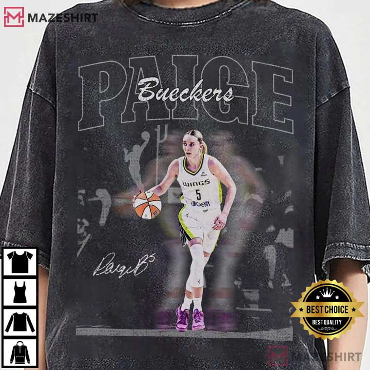 Paige Bueckers Basketball Retro UConn Huskies T-Shirt Paige Bueckers Basketball Retro UConn Huskies T-Shirt