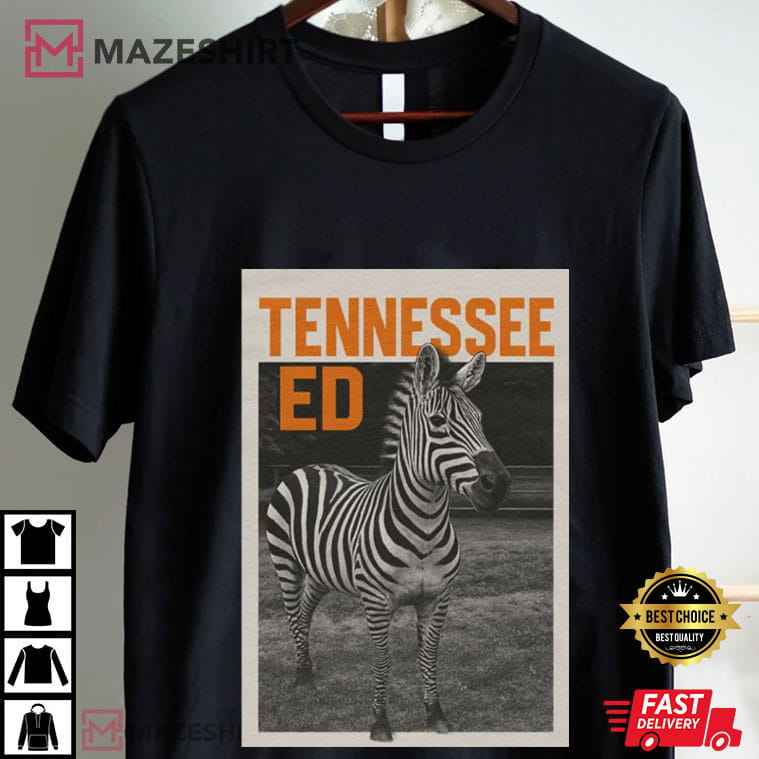 Tennessee Ed Zebra Animal Lovers Funny T-Shirt Tennessee Ed Zebra Animal Lovers Funny T-Shirt