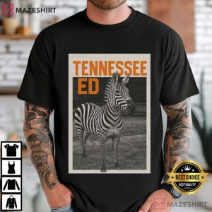 Tennessee Ed Zebra Animal Lovers Funny T Shirt (4)