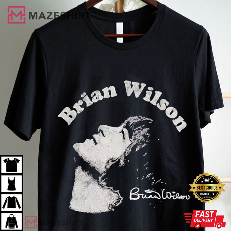 Brian Wilson 1942 - 2025 Thank You For The Memories T-Shirt Brian Wilson 1942 - 2025 Thank You For The Memories T-Shirt