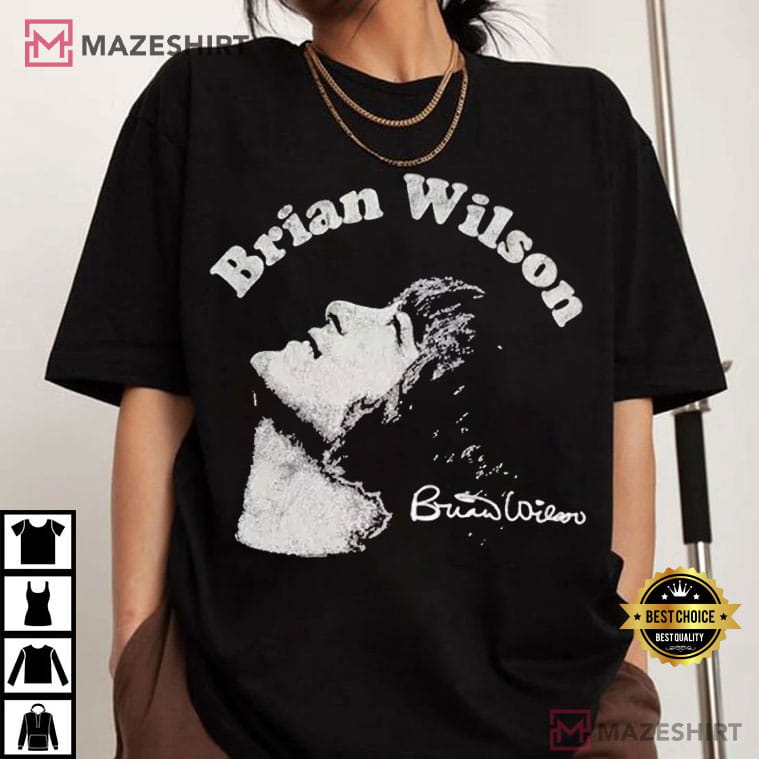 Brian Wilson 1942 - 2025 Thank You For The Memories T-Shirt Brian Wilson 1942 - 2025 Thank You For The Memories T-Shirt